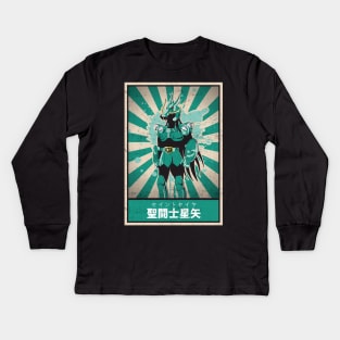 Knights of the Zodiac Saint Seiya Shiryu di Dragon Kids Long Sleeve T-Shirt